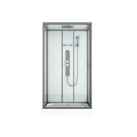 Cabine de douche Uyuni rectangle 80 x 120 x 225 cm ALLIBERT