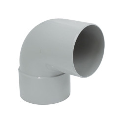 Coude Eau Pluie 87° Gris Ø50mm – Évacuation Fiable | SCALA