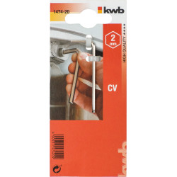 Clé mâle 6 pans 2 mm KWB – Serrage Précis | KWB