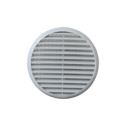 Grille Ronde Moustiquaire Blanche – Protection Ø 80/125mm | SCALA