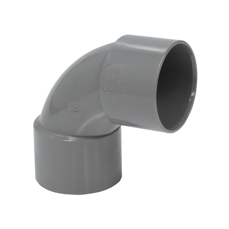 Coude 40 mm, 45° F/F, pvc - Ø 40 mm