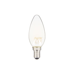 Ampoule flamme opaque LED E14 blanc neutre 806 lm 6,5 W XANLITE