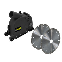 Kit de rainurage pour meuleuse Ø 115 - 125 mm FAR TOOLS