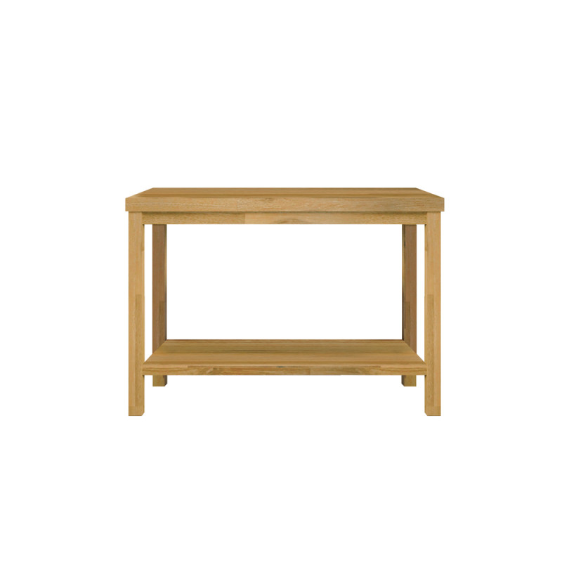 Meuble sous-plan Prisca acacia naturel 120 cm ALLIBERT