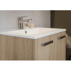Ensemble de salle de bain Alban acacia naturel 60 cm ALLIBERT