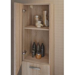 Ensemble de salle de bain Alban acacia naturel 60 cm ALLIBERT