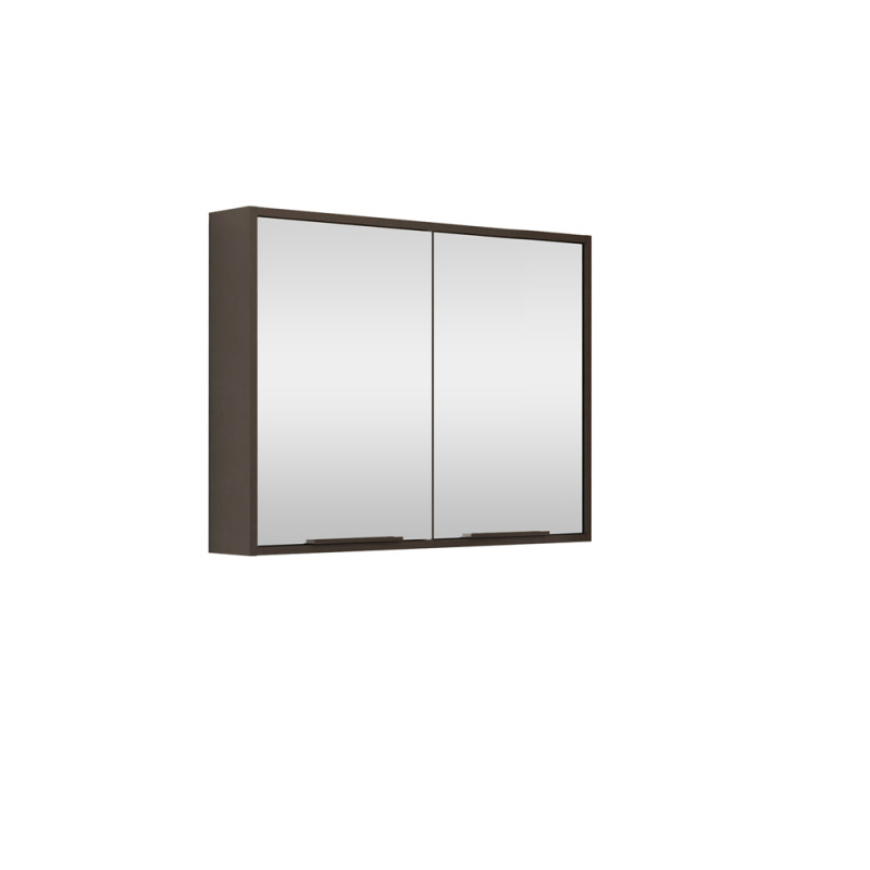 Armoire de toilette Border noire UTE 80 cm ALLIBERT