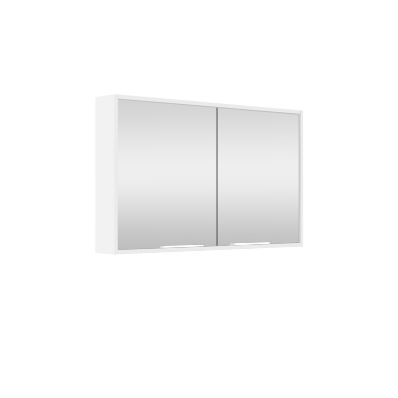 Armoire de toilette Border blanc alpin UTE 100 cm ALLIBERT