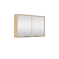Armoire de toilette Border chêne Halifax naturel UTE 120 cm ALLIBERT