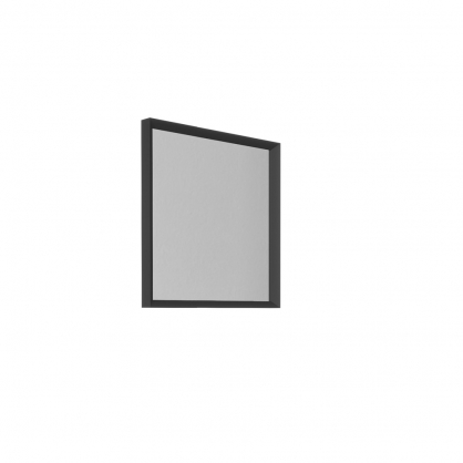 Miroir Delta noir 60 cm ALLIBERT