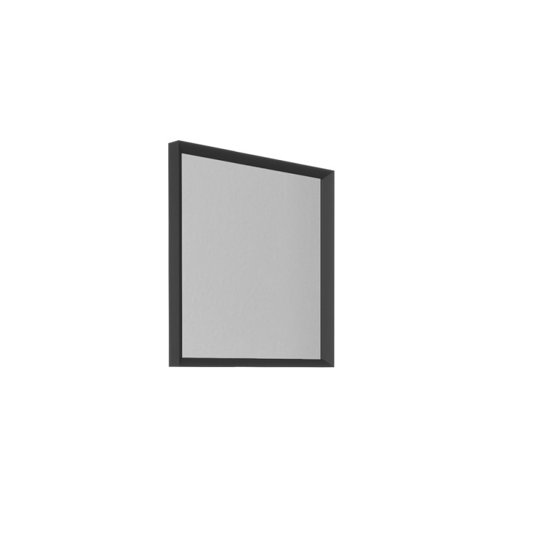 Miroir Delta noir 60 cm ALLIBERT