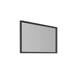 Miroir Delta noir 100 cm ALLIBERT