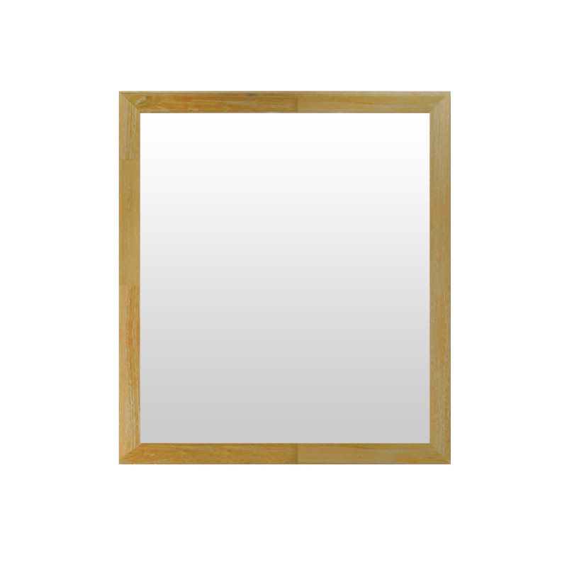 Miroir Prisca acacia naturel 80 cm ALLIBERT