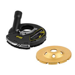 Kit de surfaçage pour béton pour meuleuse Ø 180 mm FAR TOOLS