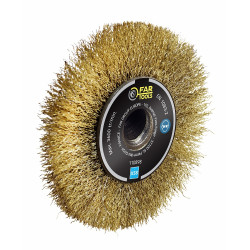 Brosse avec fil en laiton pour rénovateur Ø 12 x 2 cm FAR TOOLS
