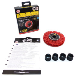 Brosse en nylon pour rénovateur Ø 12 x 2 cm FAR TOOLS