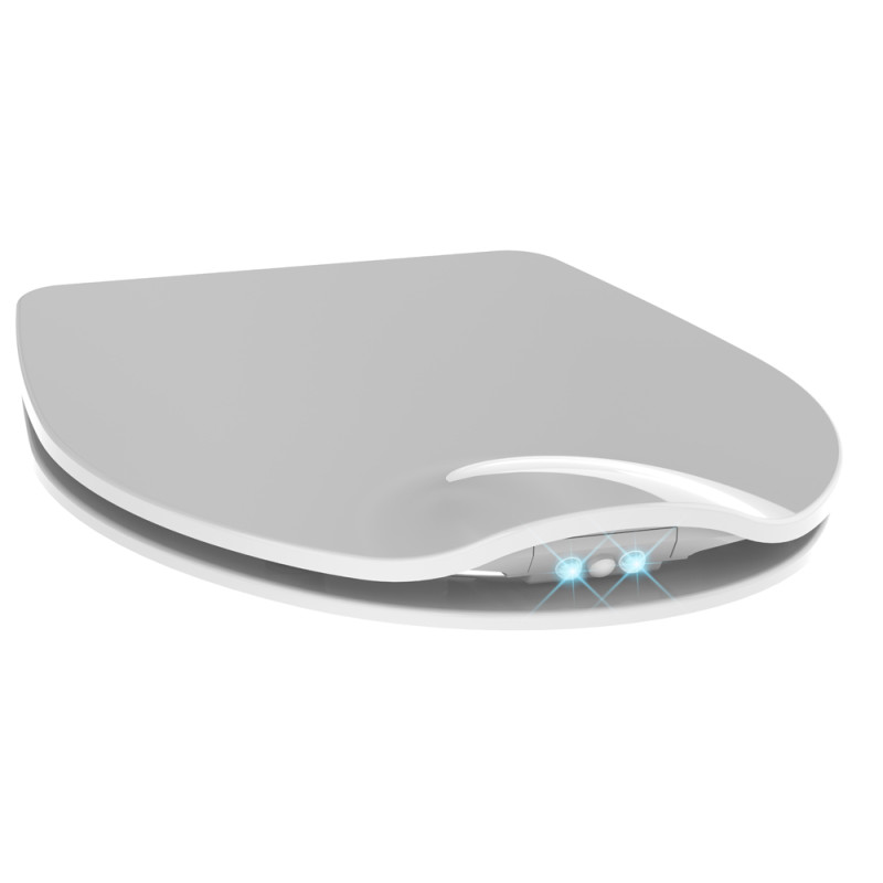 Abattant de toilette avec LED Nighty 2 blanc ALLIBERT Abattant de toilette avec LED Nighty 2 blanc ALLIBERT