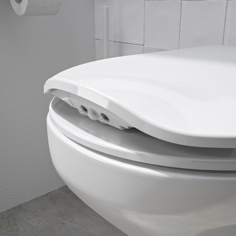 Abattant de toilette avec LED Nighty 2 blanc ALLIBERT Abattant de toilette avec LED Nighty 2 blanc ALLIBERT