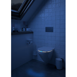 Abattant de toilette avec LED Nighty 2 blanc ALLIBERT Abattant de toilette avec LED Nighty 2 blanc ALLIBERT