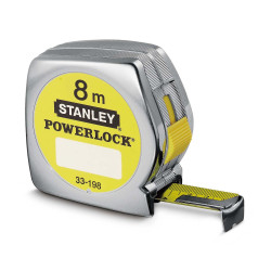 Ruban à mesurer PowerLock 8 m STANLEY – Mesure précise | STANLEY