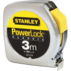 Ruban à mesurer PowerLock 3 m STANLEY – mesure précise | STANLEY