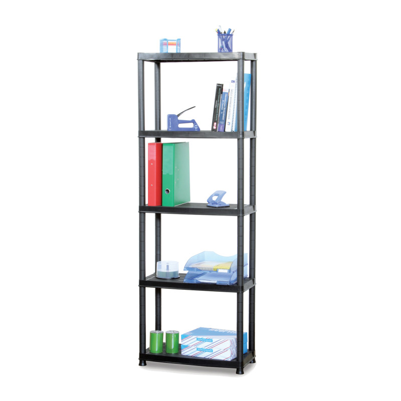 Etagère de rangement en matière synthétique Plasti Rack 172 x 61 x 31 cm PRACTO HOME