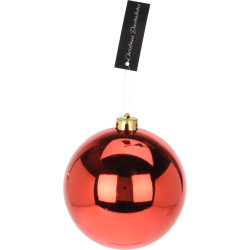 Boule de Noël rouge Ø 14 cm