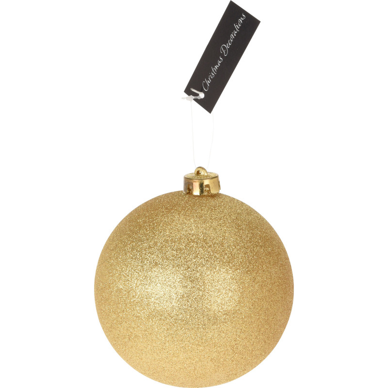 Boule de Noël dorée Ø 14 cm