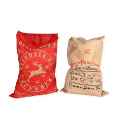 Sac cadeau Pôle Nord 70x50cm – Idéal Noël