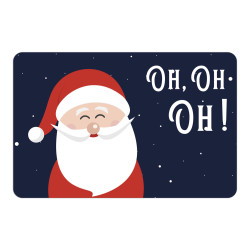 Set de table Père Noël Oh Oh Oh – Déco festive