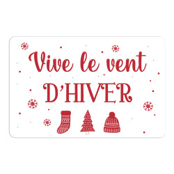 Set de table Vive le Vent 45x30cm – Déco Noël Festive