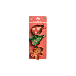 Set de 3 emporte-pièces de Noël