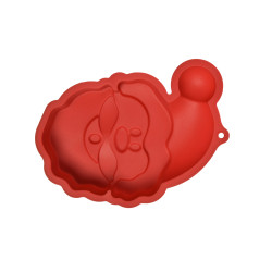 Moule à gâteau Père Noël en silicone 20 x 26 x 5 cm