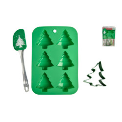 Set pour pâtisserie sapin 3 pièces