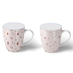 Mug Sucre d'orge 34 cl – Déco de Noël festive