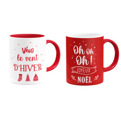 Mug Vive le vent d'hiver 34 cl – Ambiance Hivernale