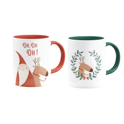 Mug Père Noël 34 cl – Idéal pour Noël

