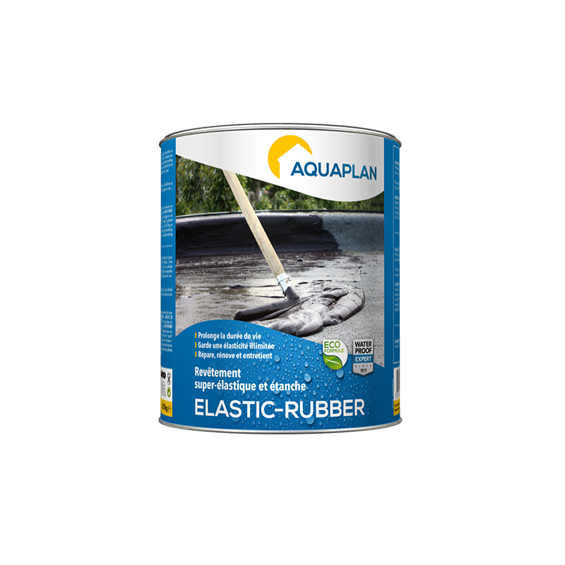 Revêtement pour toiture Elastic-Rubber 0,75 kg AQUAPLAN