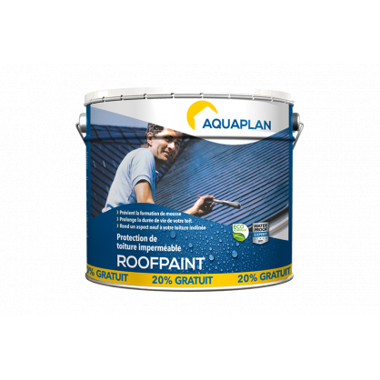 Peinture Roofpaint 10 + 20 % AQUAPLAN