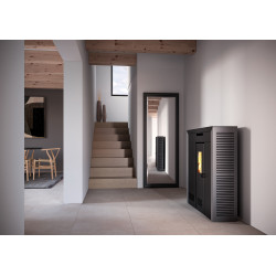 Poêle à pellets Daglan Slim gris 9 kW INVICTA