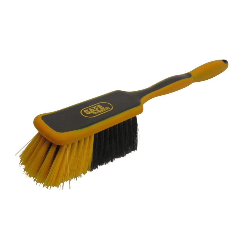 Brosse à main Super Solid en polyester dur avec poignée longue