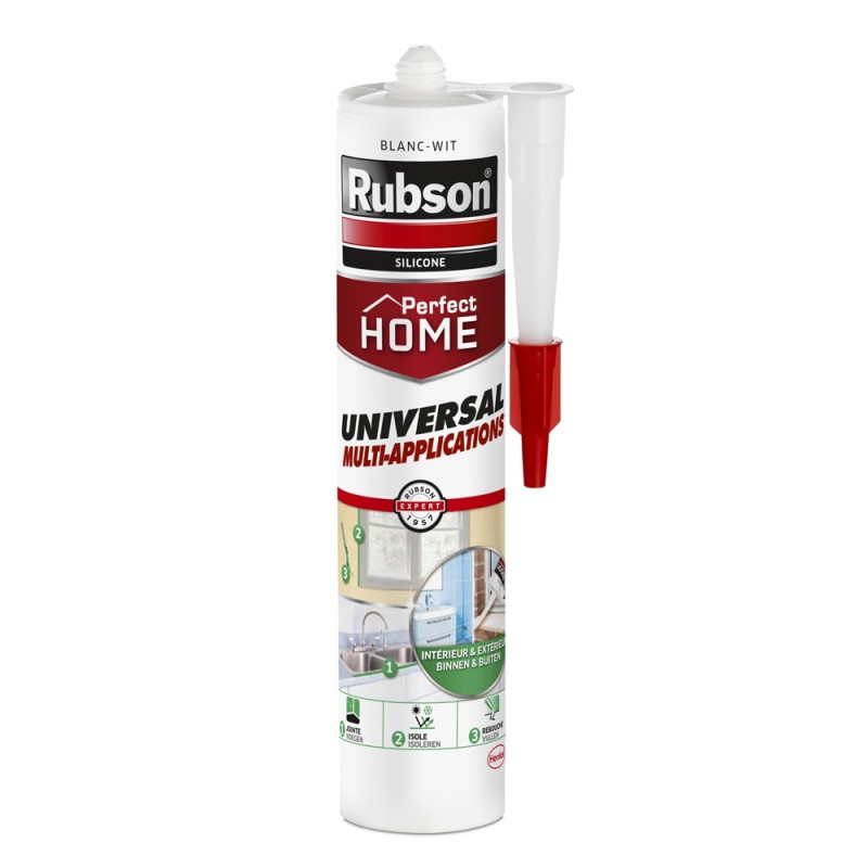 Mastic universel blanc 0,28 L RUBSON