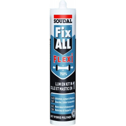 Colle-mastic Fix All Flexi blanche 0,29 L SOUDAL