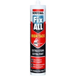 Colle-mastic Fix All High Tack noire – Adhérence Forte | SOUDAL
