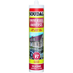 Silicone Universel Noir 0,3L SOUDAL – Étanchéité Fiable | SOUDAL