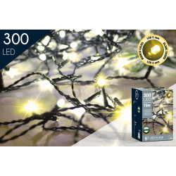 Guirlande extérieure 300 LED blanc chaud 15m – Éclairage festif