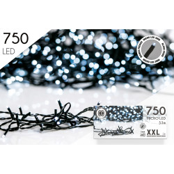 Guirlande Extérieure Bobine 750 LED Blanc Froid – Éclairage 53m