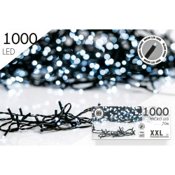 Guirlande Extérieure 1000 LED Blanc Froid 70m – Éclairage Festif