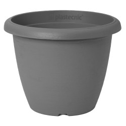 Cache-pot Teramo anthracite Ø 35x27cm – Élégance Jardin | GARDEN ID
