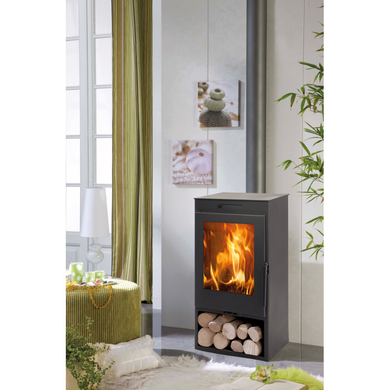 Poêle à bois Zahara Ecodesign 6,3 kW PANADERO